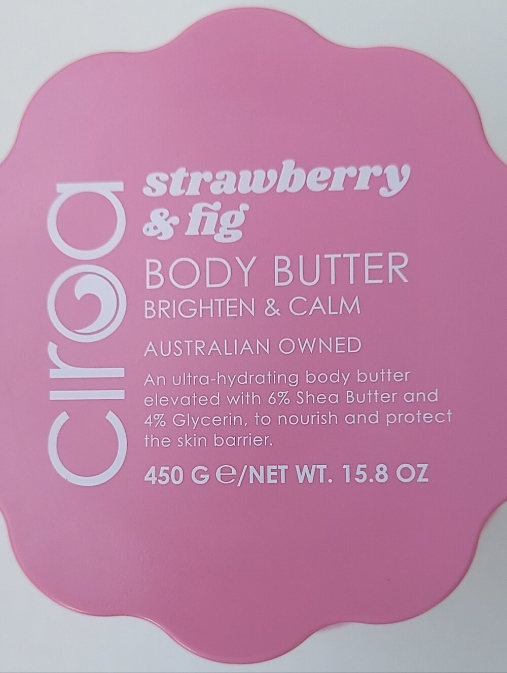 Ciroa Strawberry & Fig Body Butter - Pink